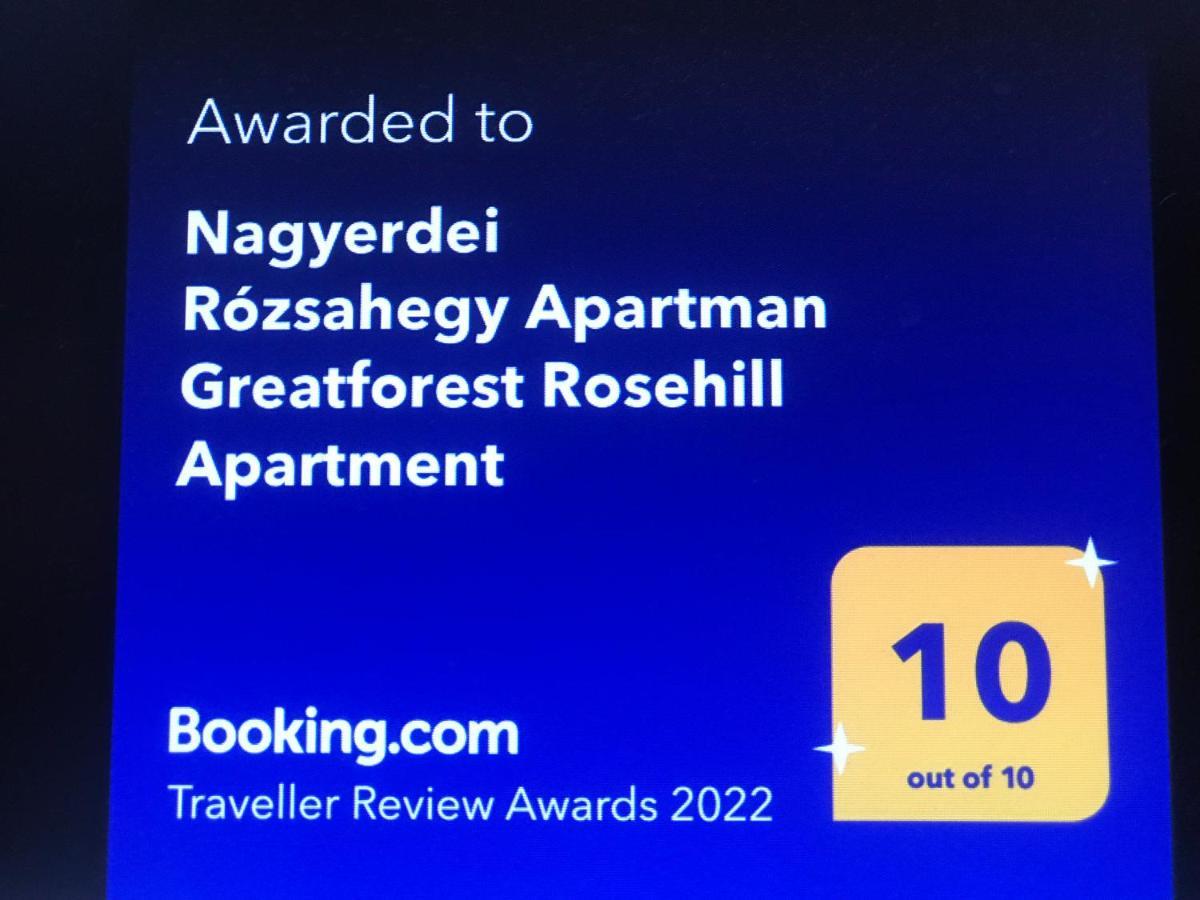 Greatforest Rosehill 1 Apartman Debrecen Extérieur photo